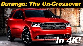 2017 Dodge Durango Review and Road Test  DETAILED in 4K UHD [upl. by Benedix]