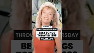 BEST SONGS TODAY IN 1988 ✨THROWBACK THURSDAY music 80s throwbacksongs [upl. by Nitas]