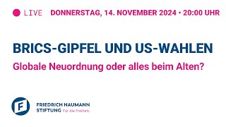 BRICSGipfel und USWahlen [upl. by Pega334]