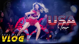 Nora Fatehi  USA Tour Vlog [upl. by Clement]