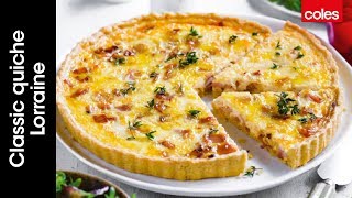 How to make classic quiche Lorraine [upl. by Spike189]