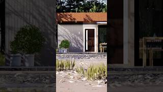 Modern wooden house Arch Viz design tinyhouse architecture design interiordesign [upl. by Atineb]