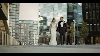 Charlotte amp Adams Wedding at the Lowry Theatre Manchester [upl. by Julis]