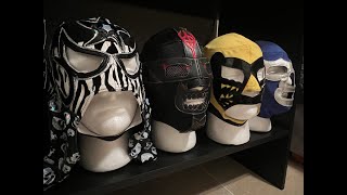 Ranking my Lucha Libre Mask Collection [upl. by Ainerbas]