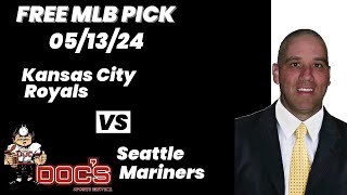 MLB Picks and Predictions  Kansas City Royals vs Seattle Mariners 51324 Free Best Bets amp Odds [upl. by Monteith831]