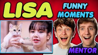 Mentor Lisa Funny Moments REACTION [upl. by Gnoy465]