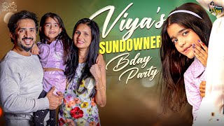 Viya Sundowner Birthday Party  Birthday Celebrations  AnchorRavi  Princess Viya [upl. by Anillek]