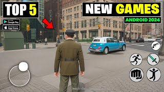 Top 5 New Games For Android 2024  New Best Games For Android 2024 [upl. by Tenaj]