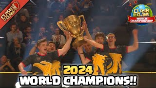 2024 WORLD CHAMPIONS  Synchronic vs Tribe Gaming  Clash of Clans World Championship Finals [upl. by Hurlee184]