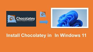 Installed and setup chocolatey in Windows 11 [upl. by Deanne602]