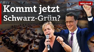 Nach der Wahl in NRW 2022 Diese Parteien könnten zusammen regieren  WDR aktuell [upl. by Benita]