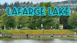 Walk around La Farge Lake  Coquitlam BC [upl. by Faulkner]