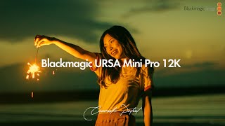 Blackmagic URSA Mini Pro 12K  Cinematic Portrait 8K  AKIYA MOVIE 인물 사진 [upl. by Owens643]