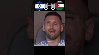 Palestine Vs Israel World cup final penalty shootout 🇵🇸🇮🇱 messi youtube shorts football [upl. by Drallim]