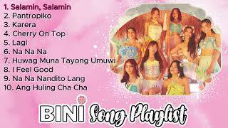 BINI Songs Playlist • Top 10 Most Played Songs at Spotify 🌸 [upl. by Illib]