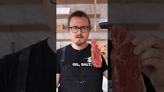 I Cooked a Ribeye Steak Using Joshua Weissman Technique VIRAL RECIPE [upl. by Eyllom188]