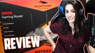 Netgear Nighthawk XR500 Gaming Router Quick Review [upl. by Schreibe756]