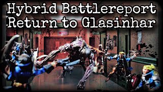 Hybrid BattleReport  Mission One  Return to Glasinhar Rackham Games [upl. by Eimmak]