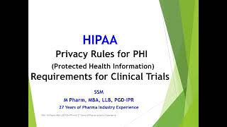 HIPAA Privacy Rules Simplified Overview [upl. by Lyrrehs]