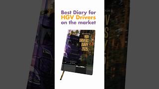 hgv drivers diary 2025 presentation hgvdrivers hgv lorrytruck [upl. by Pet694]