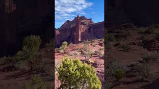 Fisher Towers and the Colorado River in Castle Valley near Moab in Utah in the American Southwest [upl. by Halpern]