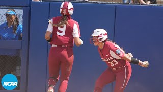 Oklahoma vs UCLA 2022 Womens College World Series highlights Game 2 [upl. by Anialed536]