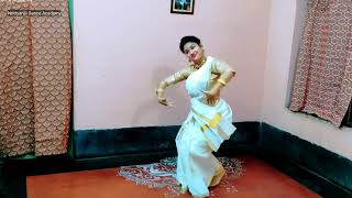 Gahana Kusuma Kunja Majhe  Sounak Chattopadhyay  Dance CoverMadhumita Bhattacharya [upl. by Viveca]