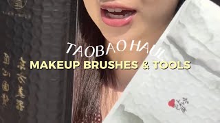 TAOBAO HAUL cọ makeup amp bông phấn [upl. by Dayiz847]