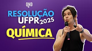 Resolução QUÍMICA  UFPR 20242025 [upl. by Crowley263]