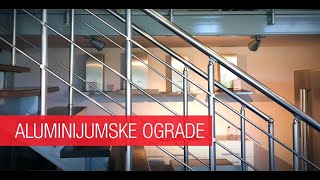 Kako montirati aluminijumsku ogradu  Lyctum TV [upl. by Dix]