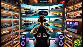 AMS2 16 Triple Screen Perfekt Einstellen ohne Surround und ohne Tools So gehts in Automobilista 2 [upl. by Ennaitsirk]