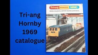 Triang Hornby 1969 model railway catalogue full look through from Mangley Town ModelRailway Hornby [upl. by Ellerehs]