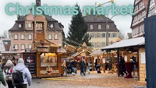 Christmas market\Christmas is coming soon germany \vlog [upl. by Brand]