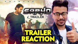 SAAHO TRAILER REACTION  REVIEW  HINDI  Prabhas  Shraddha Kapoor [upl. by Tabatha247]