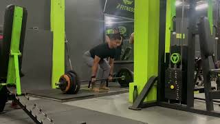 140kg Pause Deadlift for 3 reps [upl. by Eentruoc]