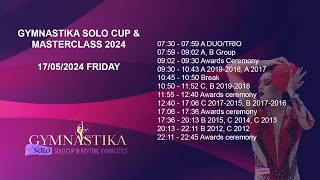 GYMNASTIKA SOLO CUP 2024  17052024 FRIDAY [upl. by Enifesoj]