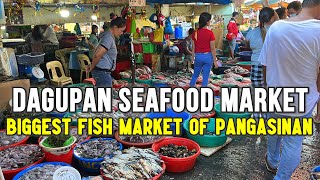 DAGUPAN SEAFOOD MARKET TOUR This DECEMBER  BIGGEST Fish Market of Pangasinan  Dagupan PALENGKE [upl. by Madge]