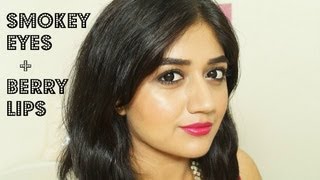 Smokey Eyes  Berry Lips  Makeup Tutorial  corallista [upl. by Sloatman]