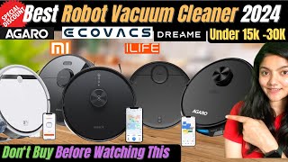 Best Robotic Vacuum Cleaner in India 2024  Best Robot Vacuum Cleaner for Home 2024 [upl. by Bernice]