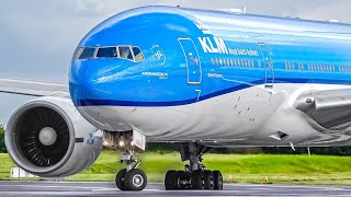 CLOSE UP Landings and Takeoffs  Amsterdam Schiphol Airport Plane Spotting [upl. by Rennug]