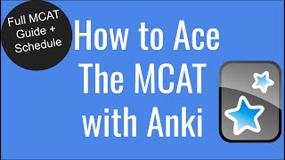 How I Used Anki To Get A 520 On The MCAT Full Tutorial [upl. by Einiar822]