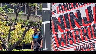 I got on American Ninja Warrior Junior Season 3 anwjr [upl. by Einrae]