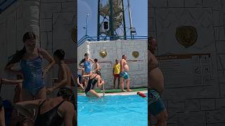 Family Water Slide at Atlantis Water Park shorts waterpark viralshorts [upl. by Nyleek]