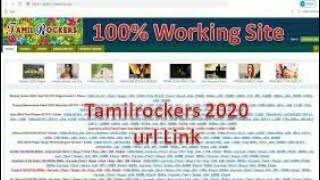 TamilRockers New Website Link 2020  TamilRockers New Link  How to Open Tamilrockers 2020 [upl. by Lou]