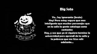 Big Soto  GROSERO  Letra  Trap Venezolano [upl. by Eelibuj]