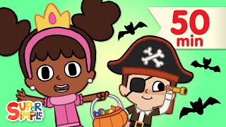 Hello Trick Or Treat   More Halloween Songs for Kids  Super Simple Songs [upl. by Amri]