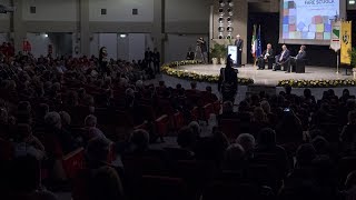 Mirandola Intervento del Presidente Mattarella al convegno quotFare scuolaquot [upl. by Mikal312]