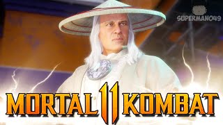 THE BEST RAIDEN SKIN OF ALL TIME  Mortal Kombat 11 quotRaidenquot Gameplay [upl. by Ardnasal]