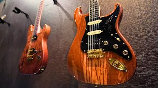 Process of making Electric guitar  Electric guitars handcrafted by Japanese craftsmen  Deviser [upl. by Hanover]