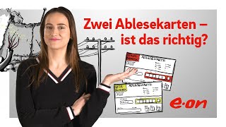 Zwei Ablesekarten – ist das richtig  17 Mias Lifehacks [upl. by Sibeal]